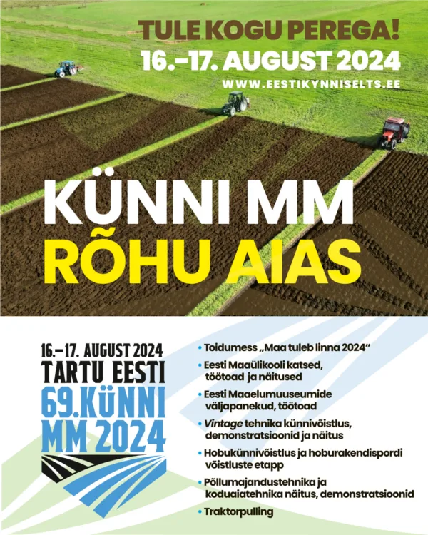 Künnivõistluse poster